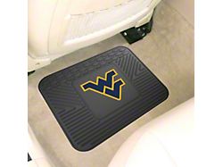 Utility Mat with West Virginia University Logo; Black (Universal; Some Adaptation May Be Required)