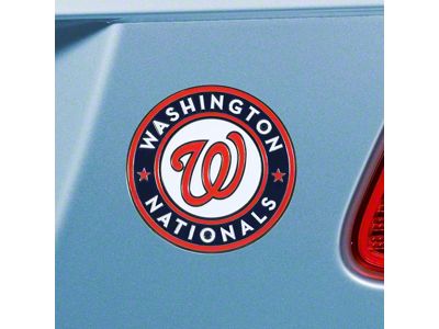 Washington Nationals Emblem; Red (Universal; Some Adaptation May Be Required)