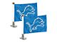 Ambassador Flags with Detroit Lions Logo; Orange (Universal; Some Adaptation May Be Required)