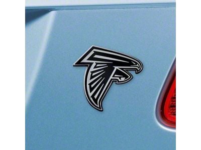 Atlanta Falcons Emblem; Chrome (Universal; Some Adaptation May Be Required)