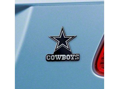 Dallas Cowboys Emblem; Chrome (Universal; Some Adaptation May Be Required)