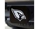 Hitch Cover with Arizona Cardinals Logo; Black (Universal; Some Adaptation May Be Required)