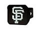 Hitch Cover with San Francisco Giants Logo; Black (Universal; Some Adaptation May Be Required)