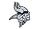 Minnesota Vikings Emblem; Chrome (Universal; Some Adaptation May Be Required)