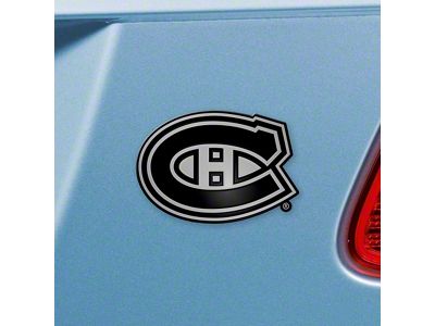 Montreal Canadiens Emblem; Chrome (Universal; Some Adaptation May Be Required)