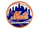 New York Mets Emblem; Orange (Universal; Some Adaptation May Be Required)