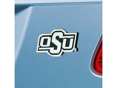 Oklahoma State University Emblem; Chrome (Universal; Some Adaptation May Be Required)