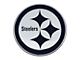Pittsburgh Steelers Emblem; Chrome (Universal; Some Adaptation May Be Required)