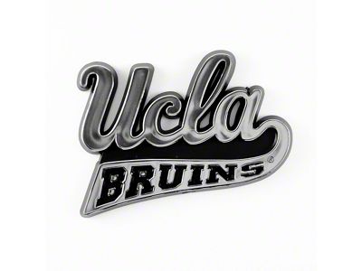 UCLA Molded Emblem; Chrome (Universal; Some Adaptation May Be Required)