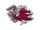 University of South Carolina Embossed Emblem; Maroon and Black (Universal; Some Adaptation May Be Required)