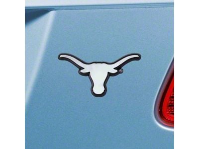 University of Texas Emblem; Chrome (Universal; Some Adaptation May Be Required)
