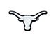 University of Texas Emblem; Chrome (Universal; Some Adaptation May Be Required)