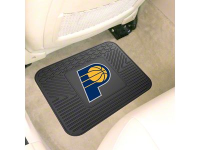 Utility Mat with Indiana Pacers Logo; Black (Universal; Some Adaptation May Be Required)