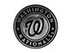 Washington Nationals Molded Emblem; Chrome (Universal; Some Adaptation May Be Required)