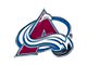 Colorado Avalanche Embossed Emblem; Burgandy (Universal; Some Adaptation May Be Required)