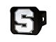 Hitch Cover with Syracuse University Logo; Black (Universal; Some Adaptation May Be Required)