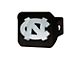 Hitch Cover with University of North Carolina Logo; Blue (Universal; Some Adaptation May Be Required)