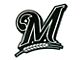 Milwaukee Brewers Emblem; Chrome (Universal; Some Adaptation May Be Required)