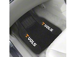 Molded Front Floor Mats with University of Tennessee Logo (Universal; Some Adaptation May Be Required)