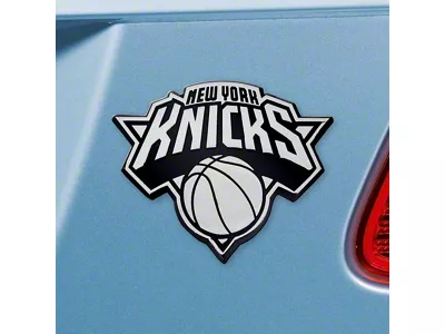 New York Knicks Emblem; Chrome (Universal; Some Adaptation May Be Required)