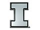 University of Illinois Emblem; Chrome (Universal; Some Adaptation May Be Required)