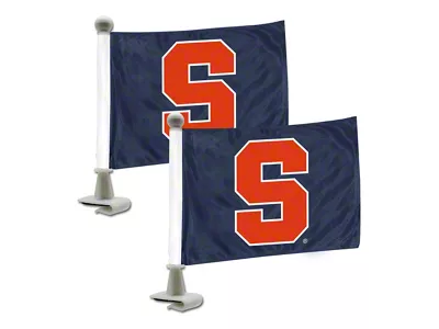 Ambassador Flags with Syracuse University Logo; Blue (Universal; Some Adaptation May Be Required)