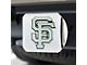 Hitch Cover with San Francisco Giants Logo; Chrome (Universal; Some Adaptation May Be Required)