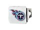 Hitch Cover with Tennessee Titans Logo; Blue (Universal; Some Adaptation May Be Required)