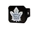 Hitch Cover with Toronto Maple Leafs Logo; Royal (Universal; Some Adaptation May Be Required)