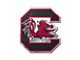 University of South Carolina Embossed Emblem; Maroon and Black (Universal; Some Adaptation May Be Required)