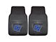 Vinyl Front Floor Mats with Grand Valley State University Logo; Black (Universal; Some Adaptation May Be Required)