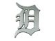 Detroit Tigers Emblem; Chrome (Universal; Some Adaptation May Be Required)