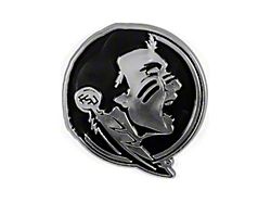 Florida State University Molded Emblem; Chrome (Universal; Some Adaptation May Be Required)