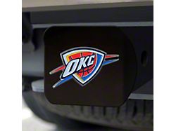 Hitch Cover with Oklahoma City Thunder Logo; Blue (Universal; Some Adaptation May Be Required)