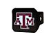 Hitch Cover with Texas A&M University Logo; Maroon (Universal; Some Adaptation May Be Required)