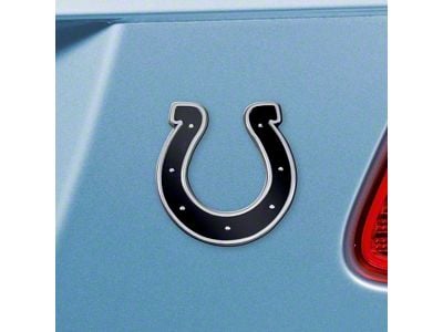 Indianapolis Colts Emblem; Chrome (Universal; Some Adaptation May Be Required)
