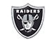 Las Vegas Raiders Embossed Emblem; Black (Universal; Some Adaptation May Be Required)