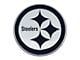 Pittsburgh Steelers Emblem; Chrome (Universal; Some Adaptation May Be Required)