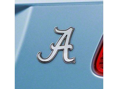 University of Alabama Emblem; Chrome (Universal; Some Adaptation May Be Required)