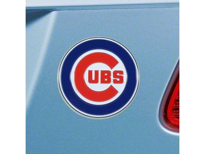 Chicago Cubs Emblem; Blue (Universal; Some Adaptation May Be Required)