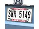 License Plate Frame with Montreal Canadiens Logo; (Universal; Some Adaptation May Be Required)