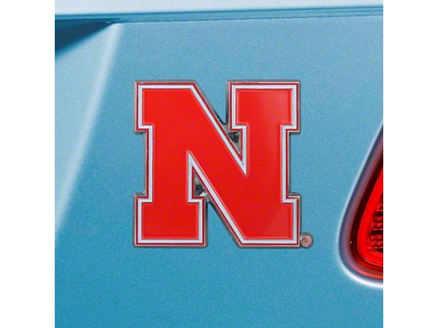 University of Nebraska Emblem; Red (Universal; Some Adaptation May Be Required)