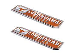 University of Texas Embossed Emblems; Orange (Universal; Some Adaptation May Be Required)