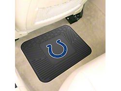 Utility Mat with Indianapolis Colts Logo; Black (Universal; Some Adaptation May Be Required)