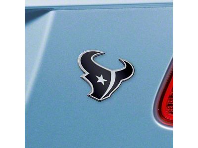 Houston Texans Emblem; Chrome (Universal; Some Adaptation May Be Required)