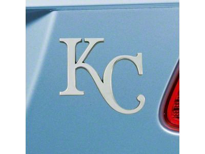 Kansas City Royals Emblem; Chrome (Universal; Some Adaptation May Be Required)