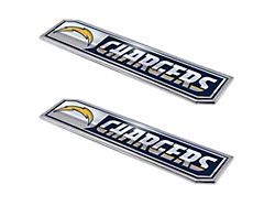 Los Angeles Chargers Embossed Emblems; Blue (Universal; Some Adaptation May Be Required)