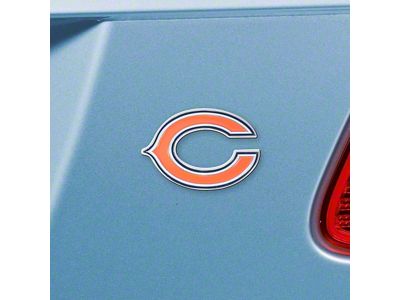 Chicago Bears Emblem; Orange (Universal; Some Adaptation May Be Required)