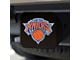 Hitch Cover with New York Knicks Logo; Blue (Universal; Some Adaptation May Be Required)