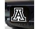Hitch Cover with University of Arizona Logo; Red (Universal; Some Adaptation May Be Required)